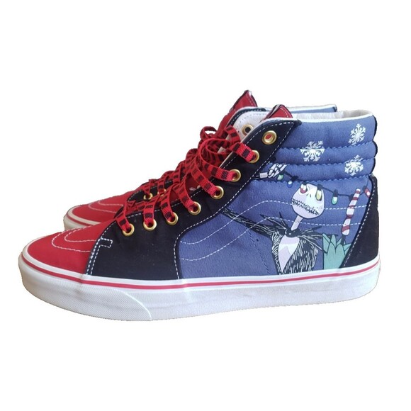 Vans The Nightmare Before Christmas x Sk8-Hi 'Christmastown Men’s Size 11 - Picture 6 of 13